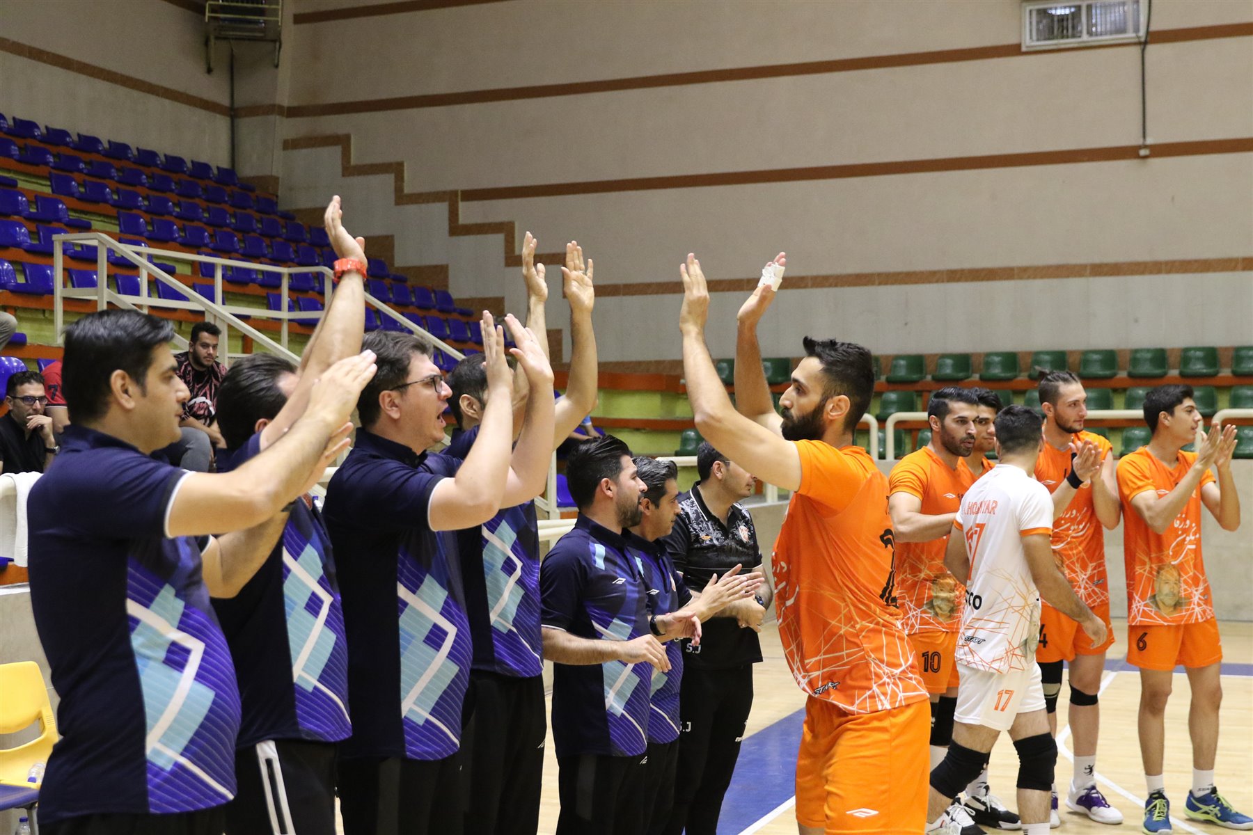 هت‌تریک پیروزی مس سونگون در لیگ یک والیبال