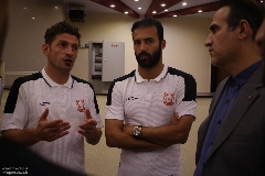 جلسه مدیرعامل باشگاه با اعضای تیم فوتبال
